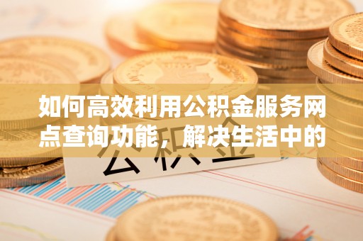 献县如何高效利用公积金服务网点查询功能，解决生活中的资金难题