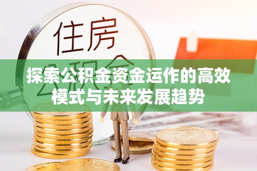 献县探索公积金资金运作的高效模式与未来发展趋势
